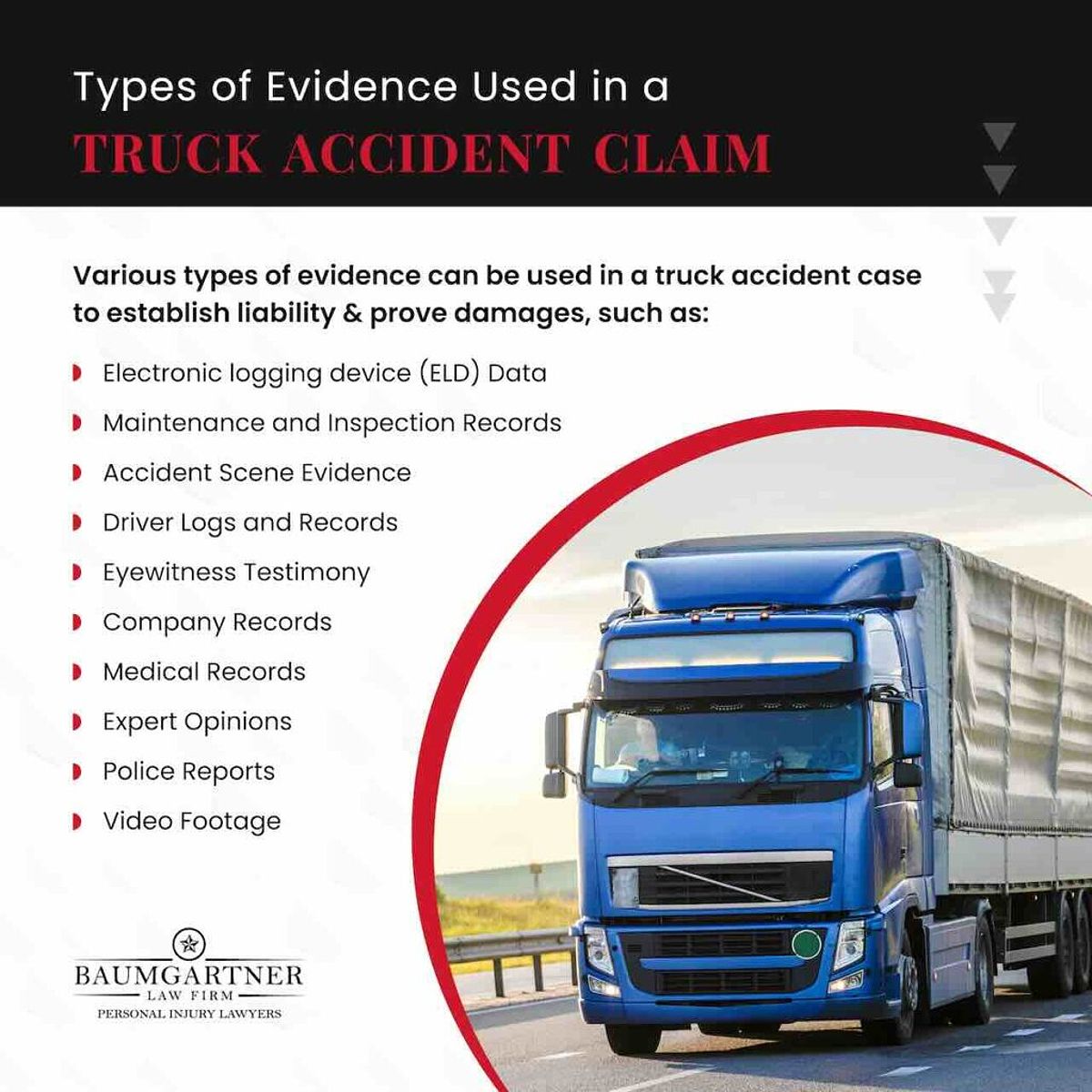 What Evidence Do I Need for a Truck Accident Lawsuit?