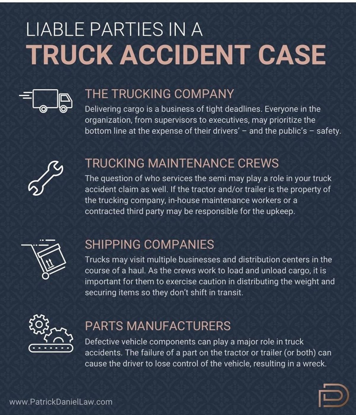 Who Is Liable for Trucking Accidents?